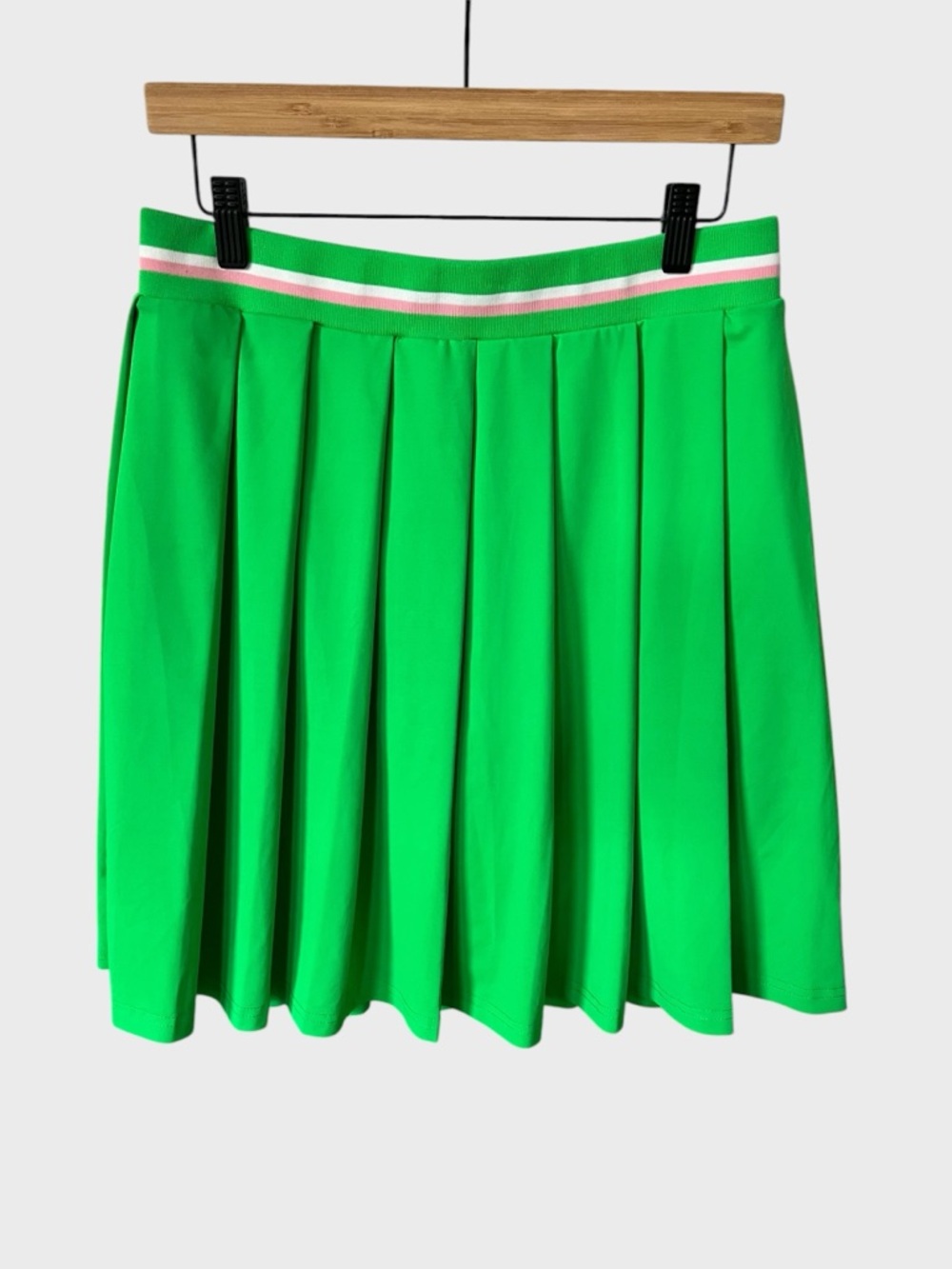 Ivy  Storehouse Pleated Green Women's Skort with Contrast Waistband